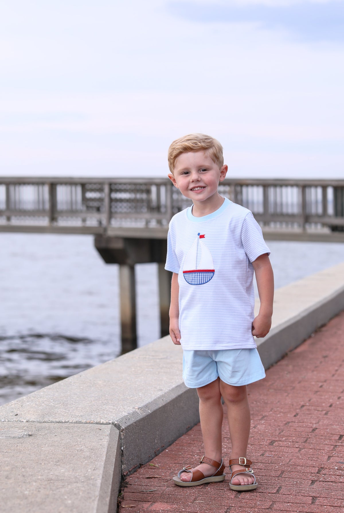 Sailboat Shirt by Trotter Street Kids