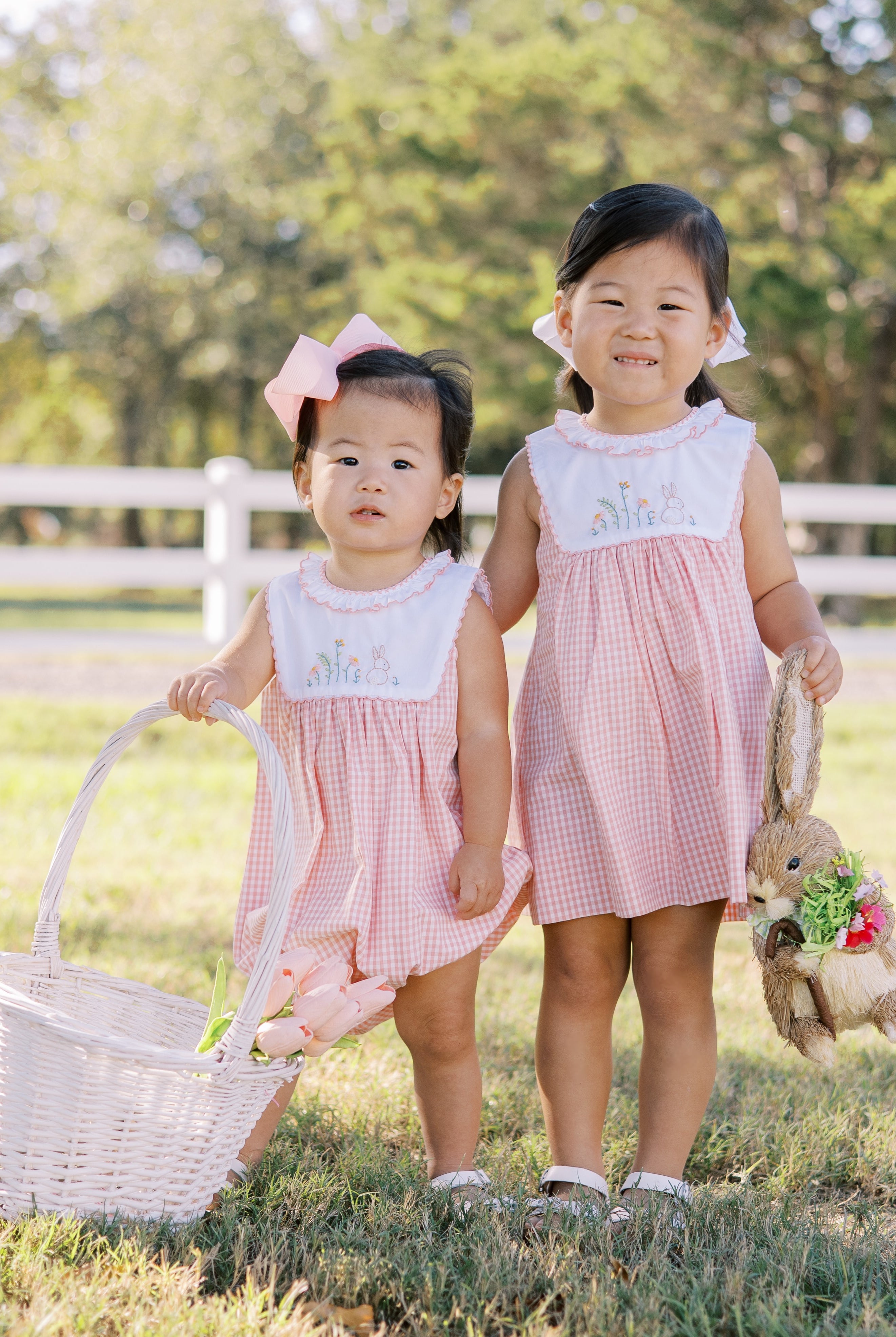 Easter sister match outfits