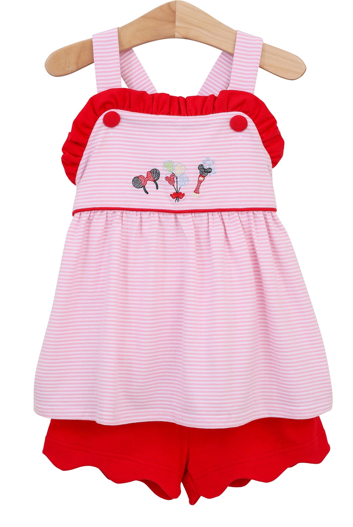 Toddler girl clothes - Trotter Street Kidss Disney themed outfit