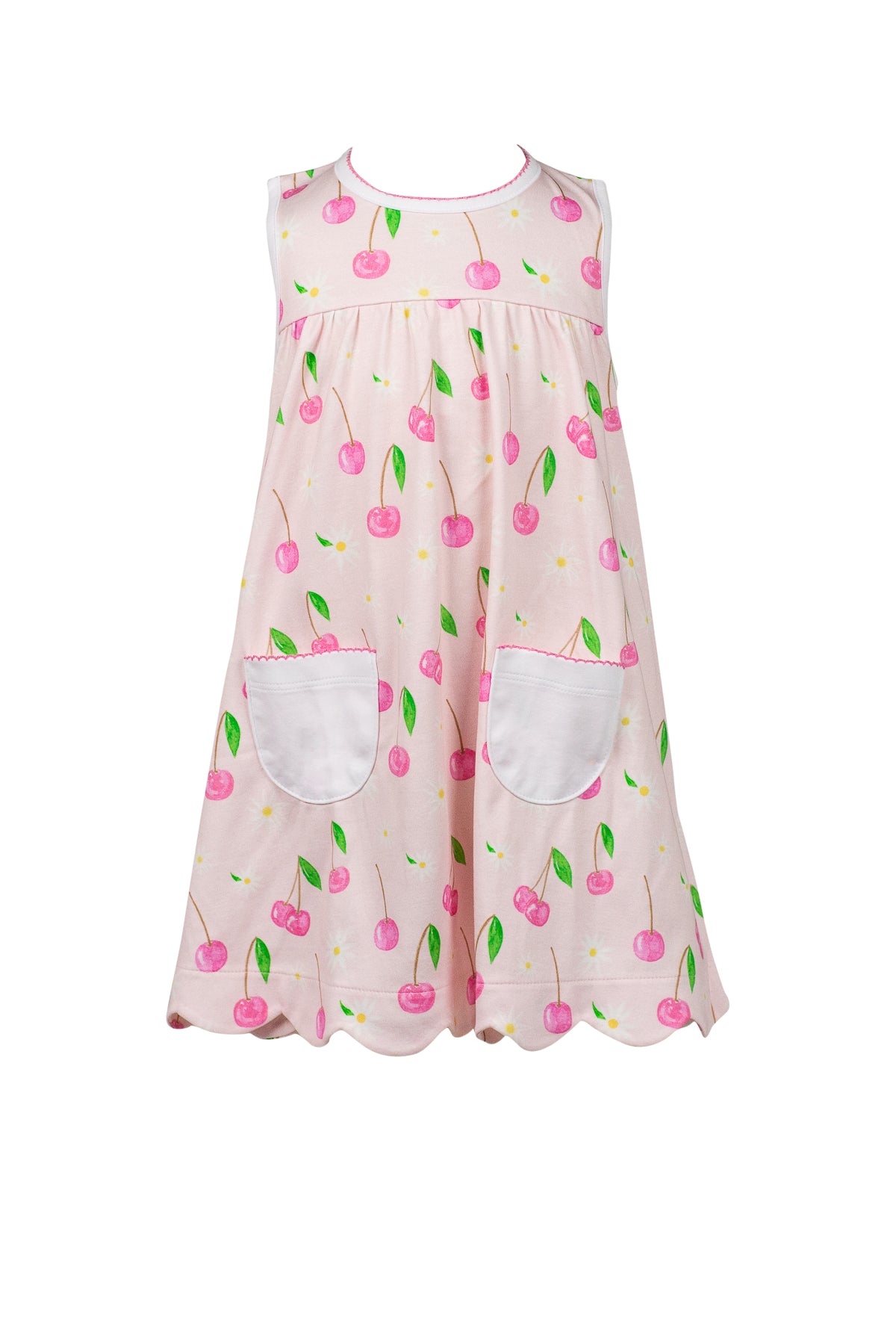 Proper Peony -Cherry Toddler girl dress