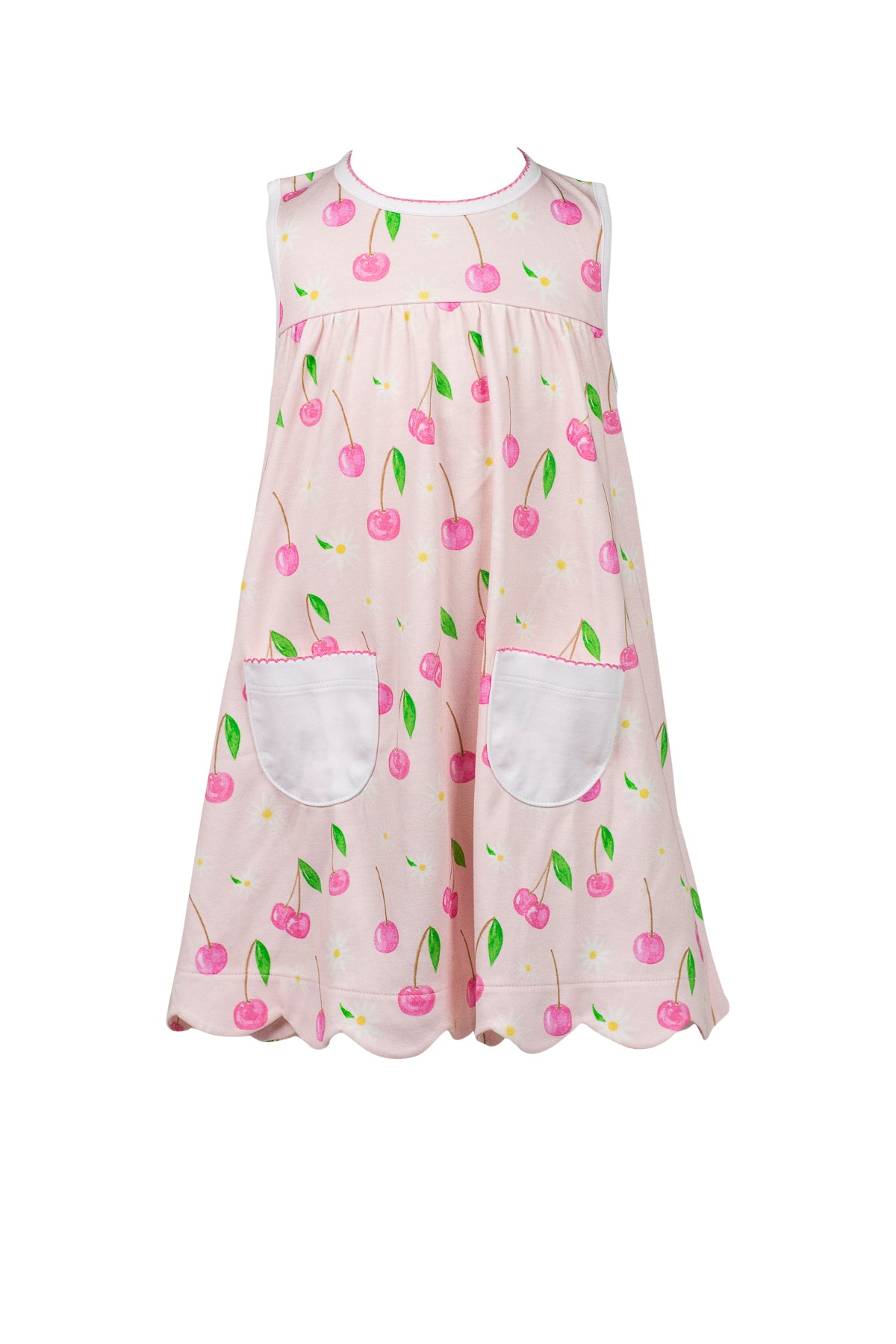 Proper Peony -Cherry Toddler girl dress