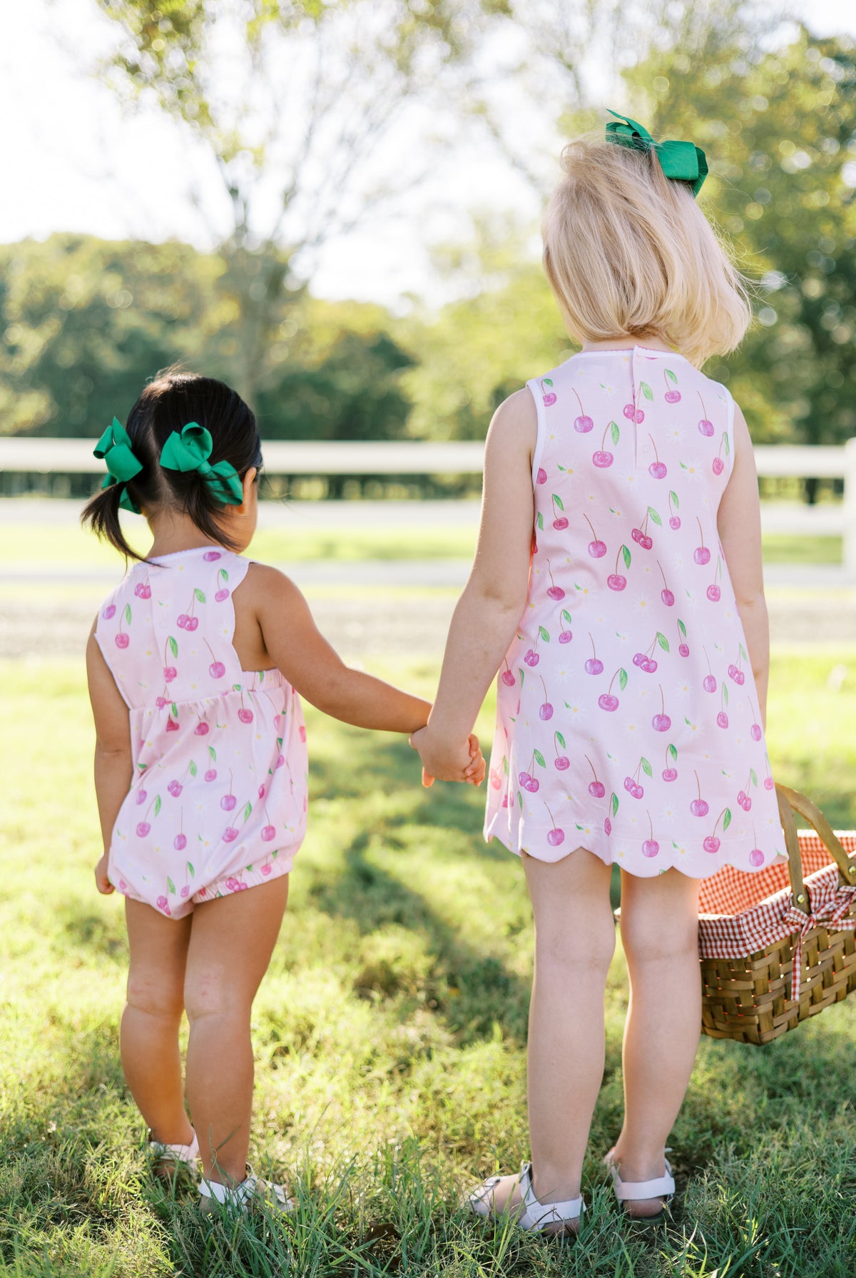 Girl outfits sibling match
