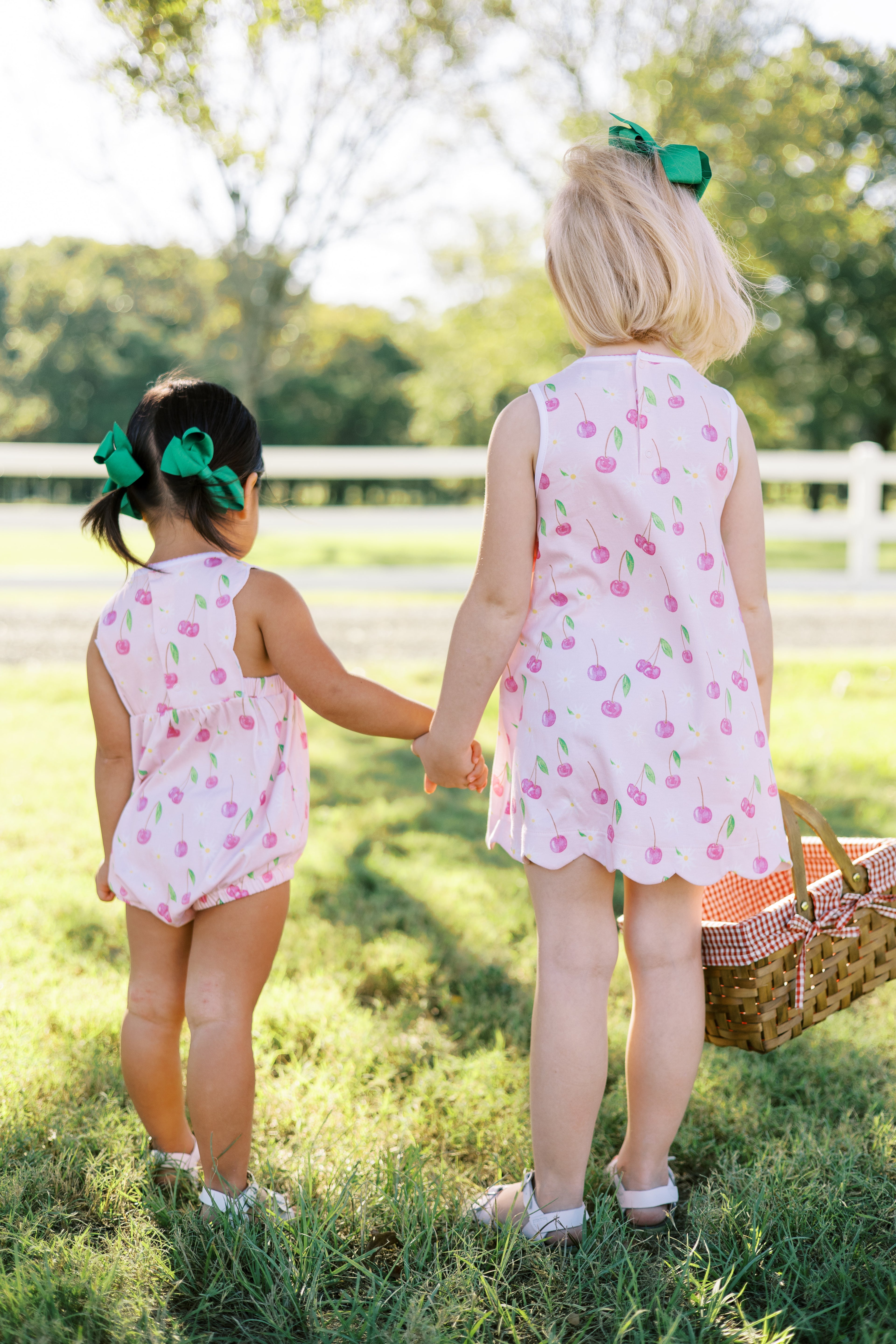 Girl outfits sibling match