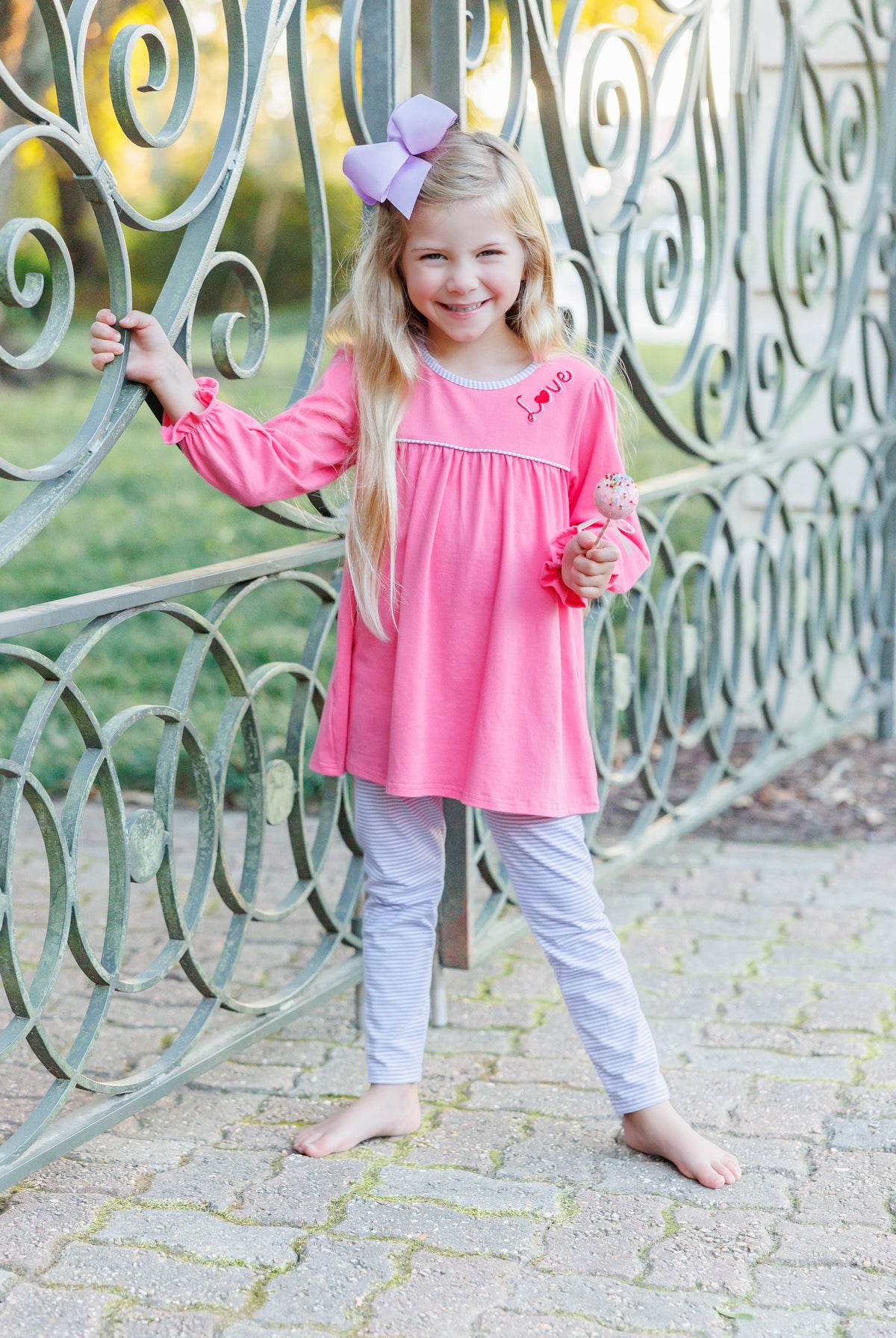 Toddler girl valentine outfit