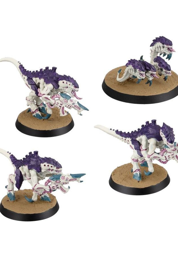 Painted Tyranid Termagants and Ripper Swarm Miniatures