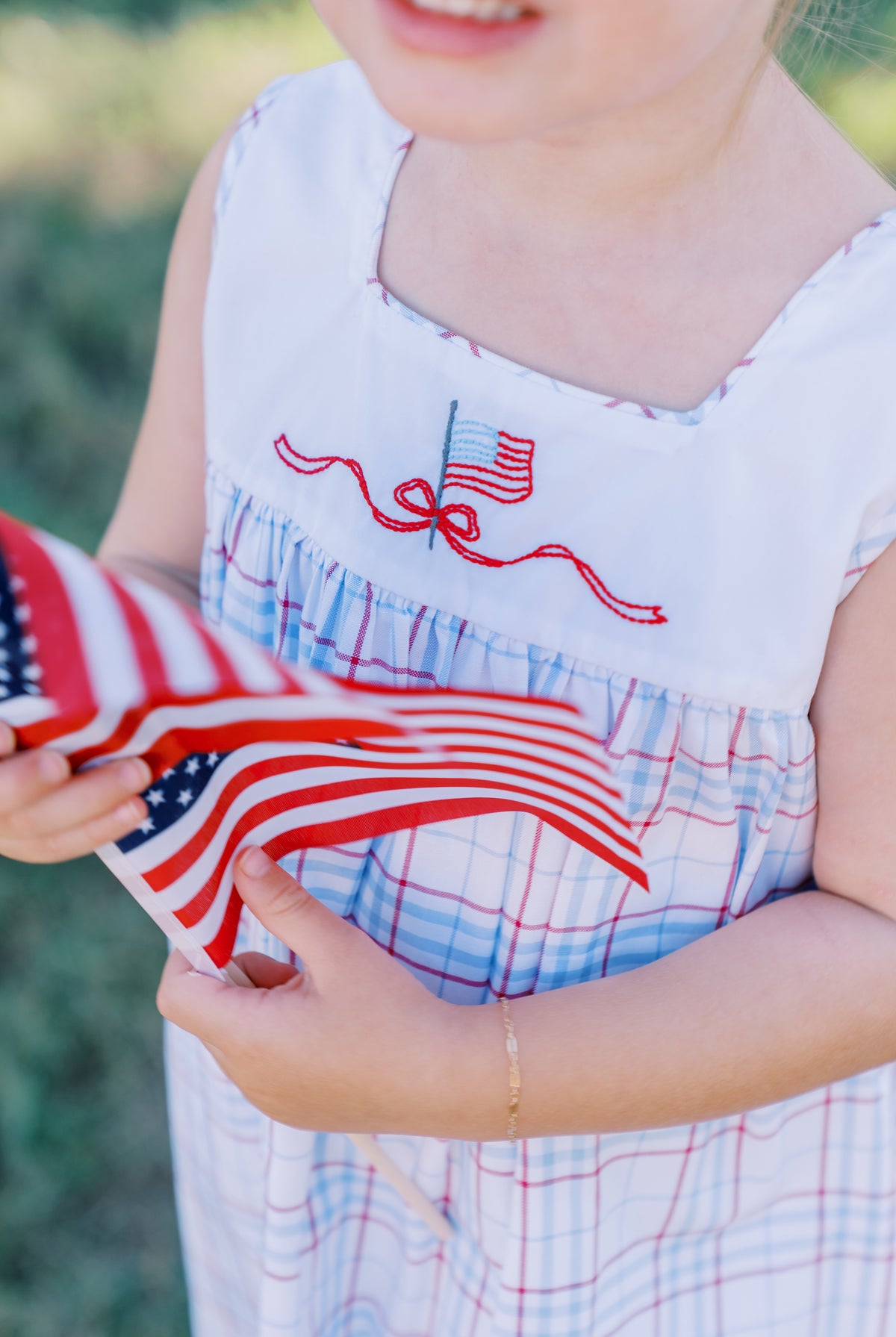 Red White and Blue Toddler Girl clothing
