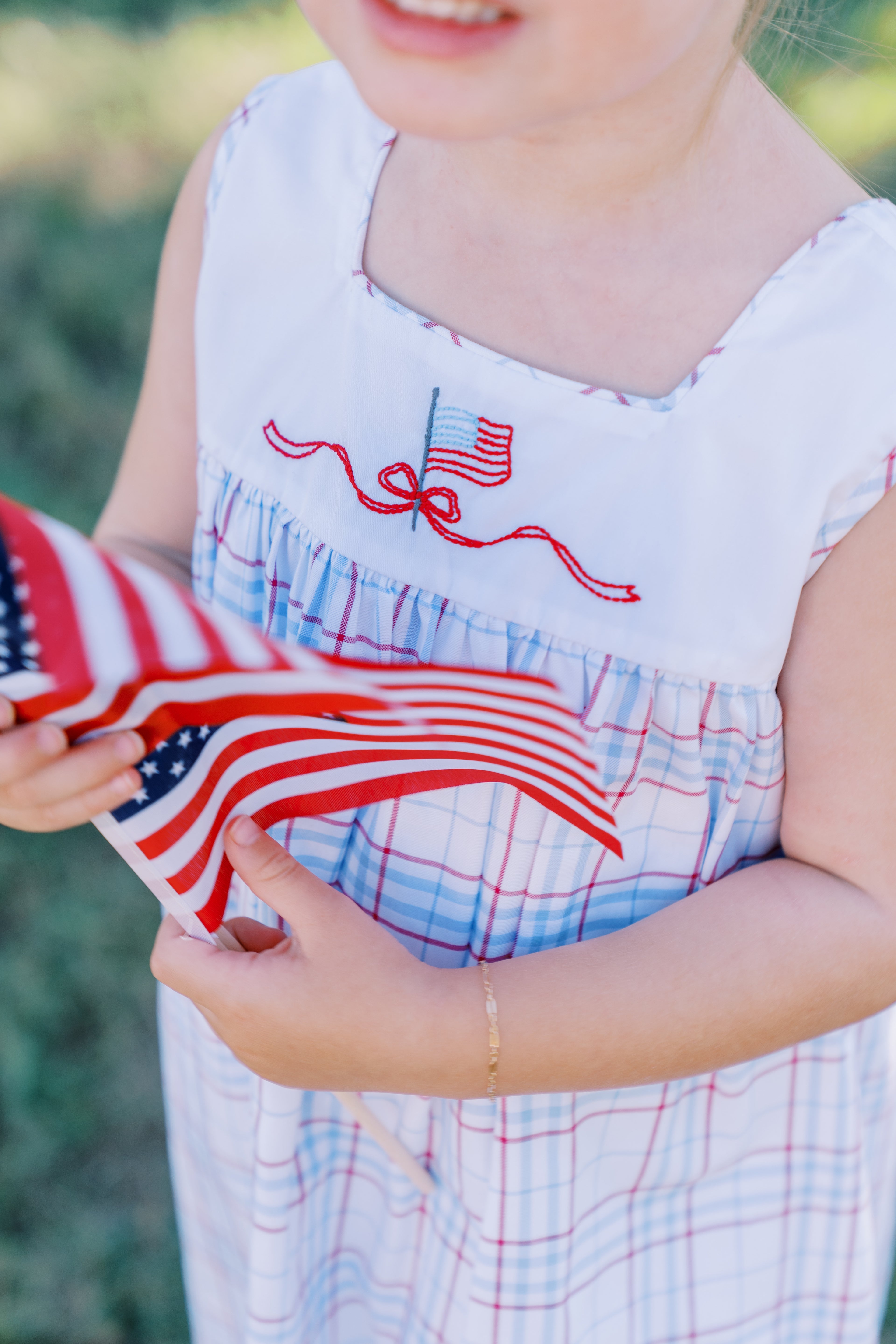 Red White and Blue Toddler Girl clothing