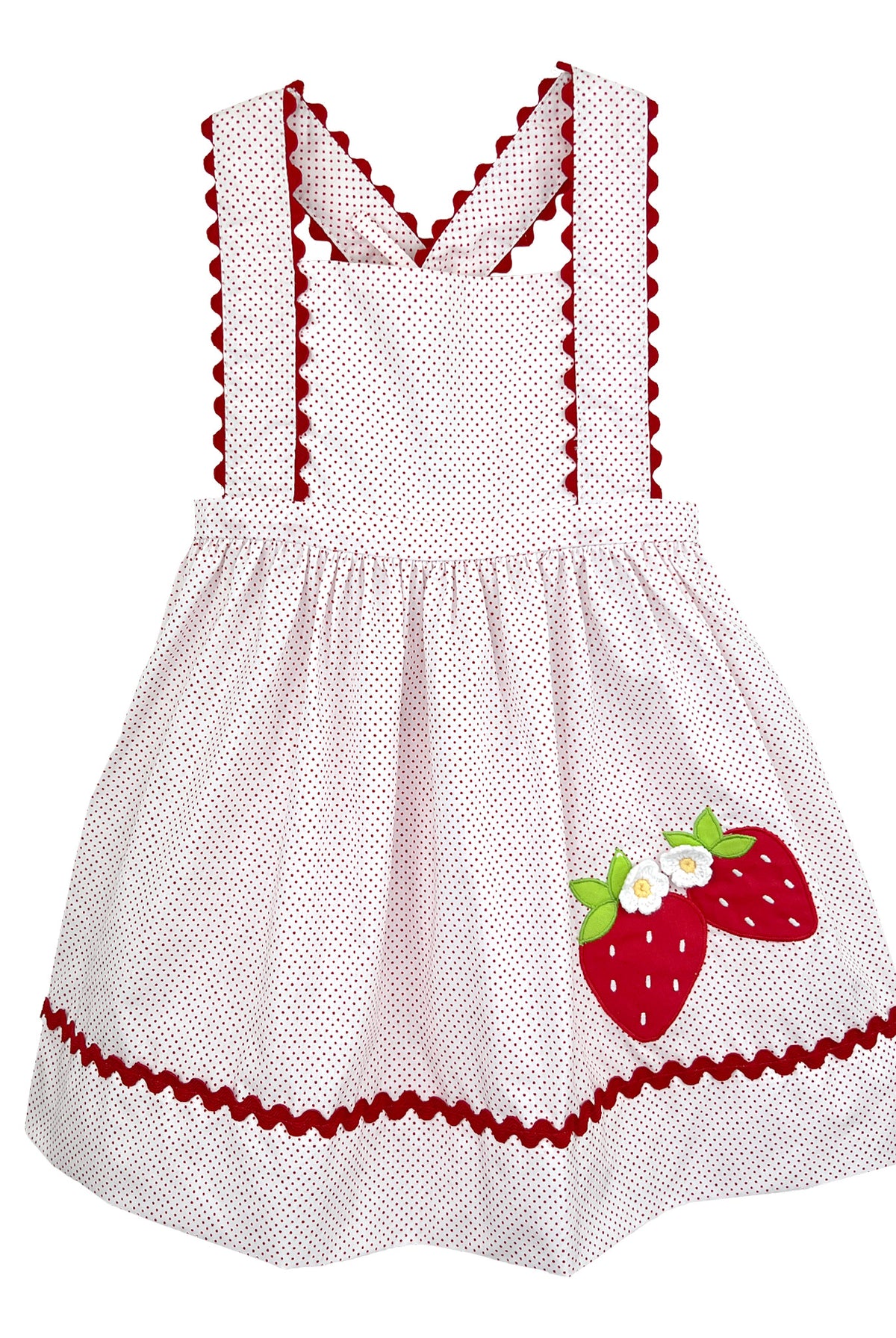 Strawberry Toddler Girl Dress