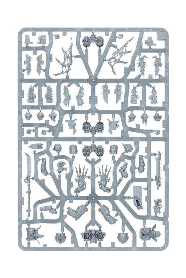 Kill Team Murderwing model components and miniatures