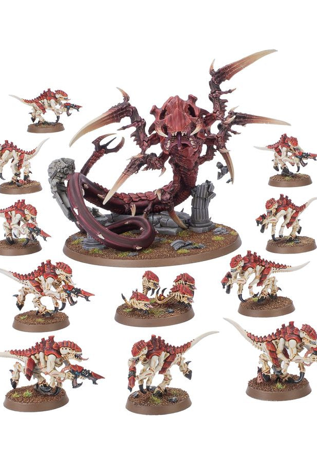 Red Terror Tyranid miniature from Kill Team Terror on Devlan