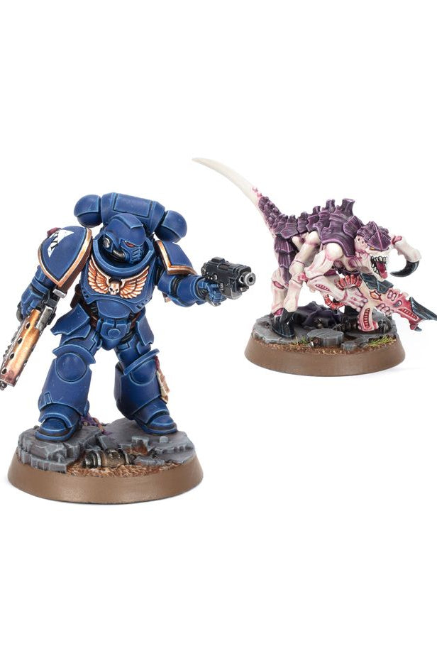 Space Marine and Tyranid Miniatures Included in Getting Started with Warhammer 40K