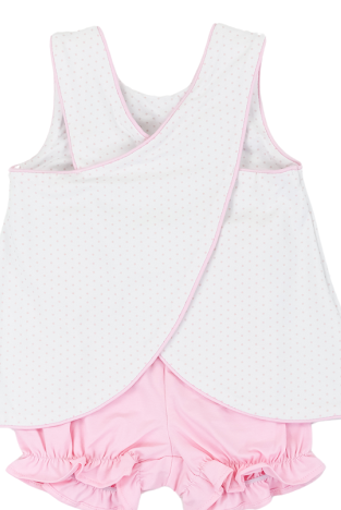 Little girl swing back set outfit