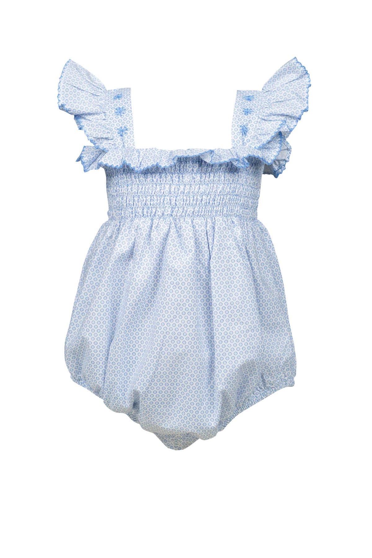 Rosemary Bubble Blue/White Floral by the Proper Peony