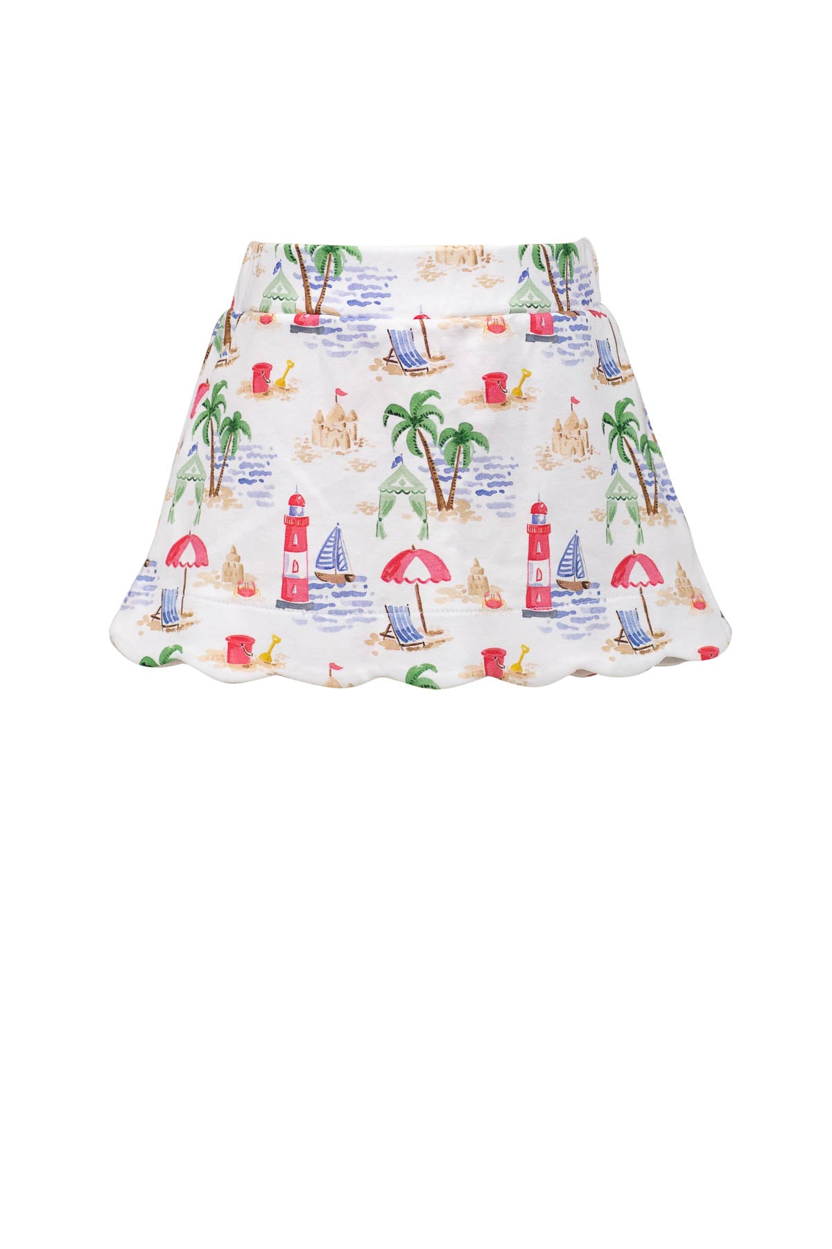 LaPlage Scallop Skirt by the Proper Peony