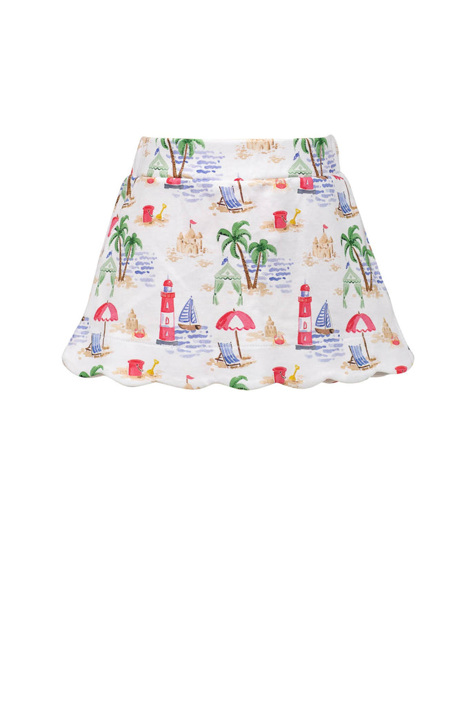 LaPlage Scallop Skirt by the Proper Peony 