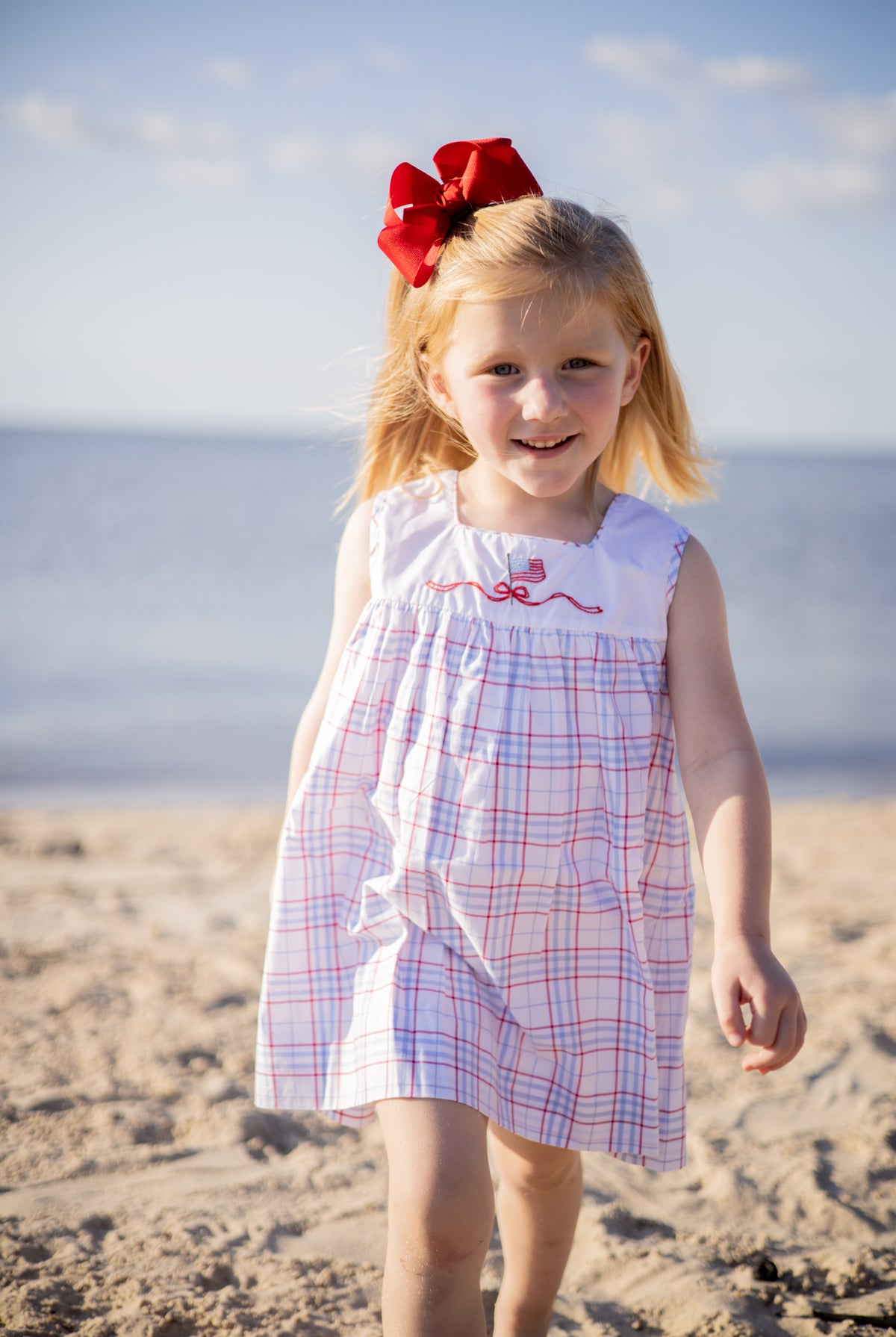 4th of July Toddler Girl Dress