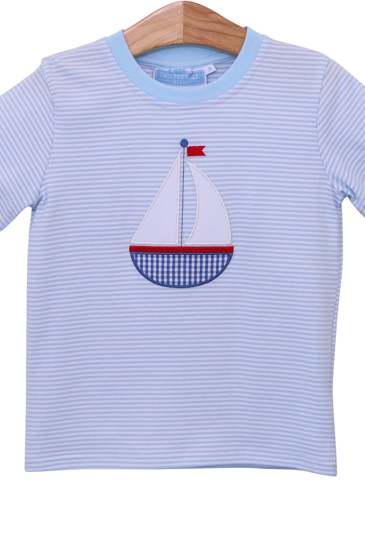 Sailboat Shirt by Trotter Street Kids