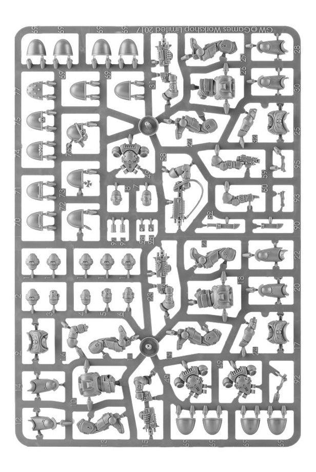 Intercessor Squad plastic model kit sprue2