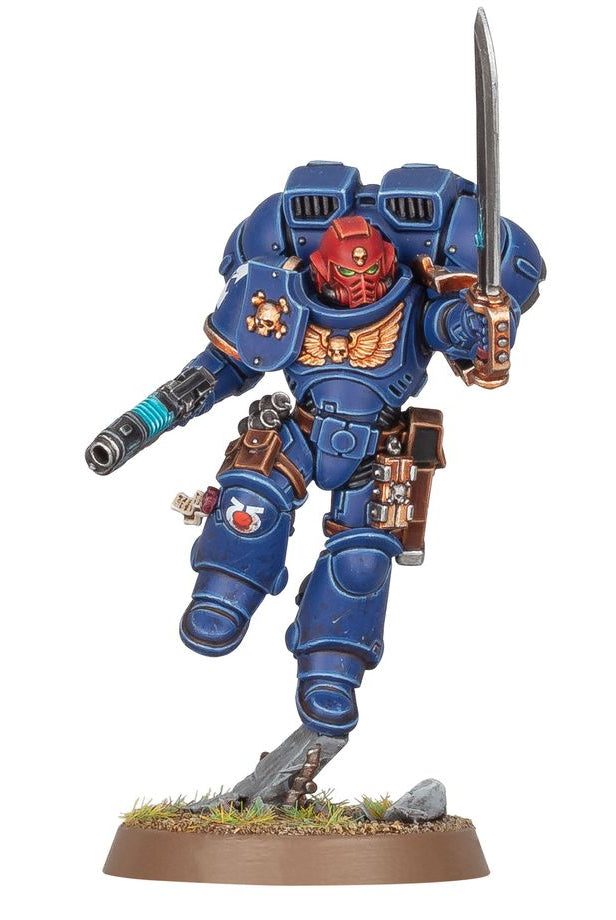 Warhammer 40K Space Marine assault unit