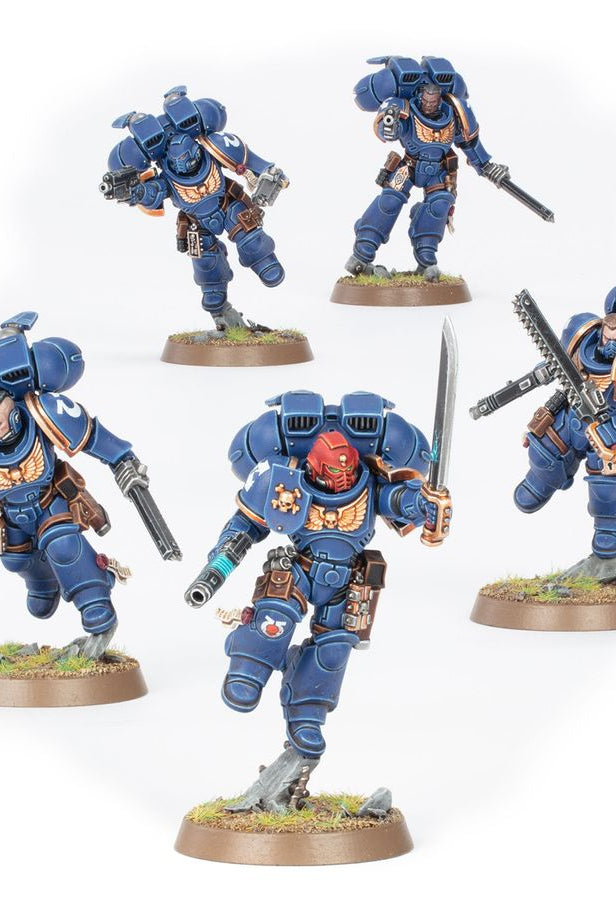 Jump Pack Intercessors assembled miniatures