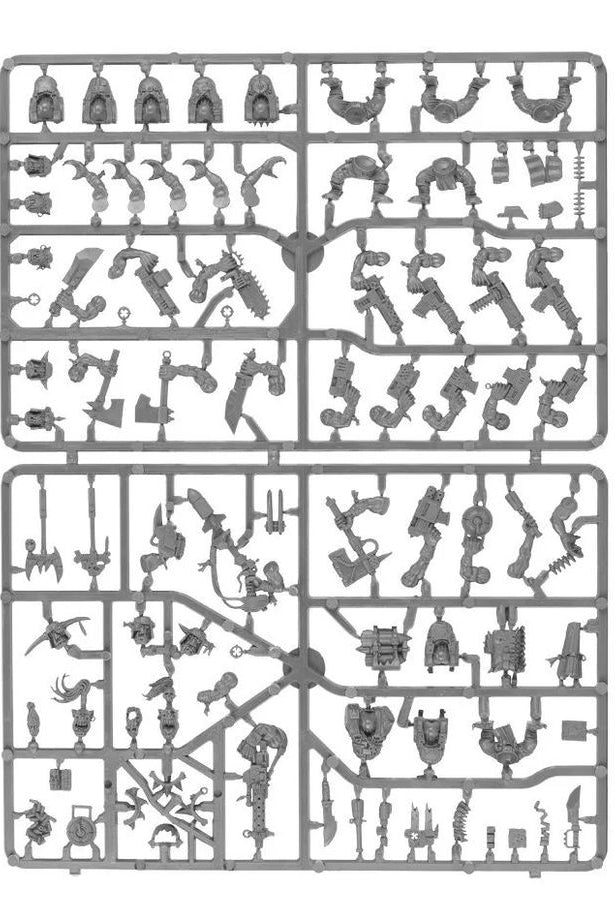 Ork Boyz plastic model set Sprue1