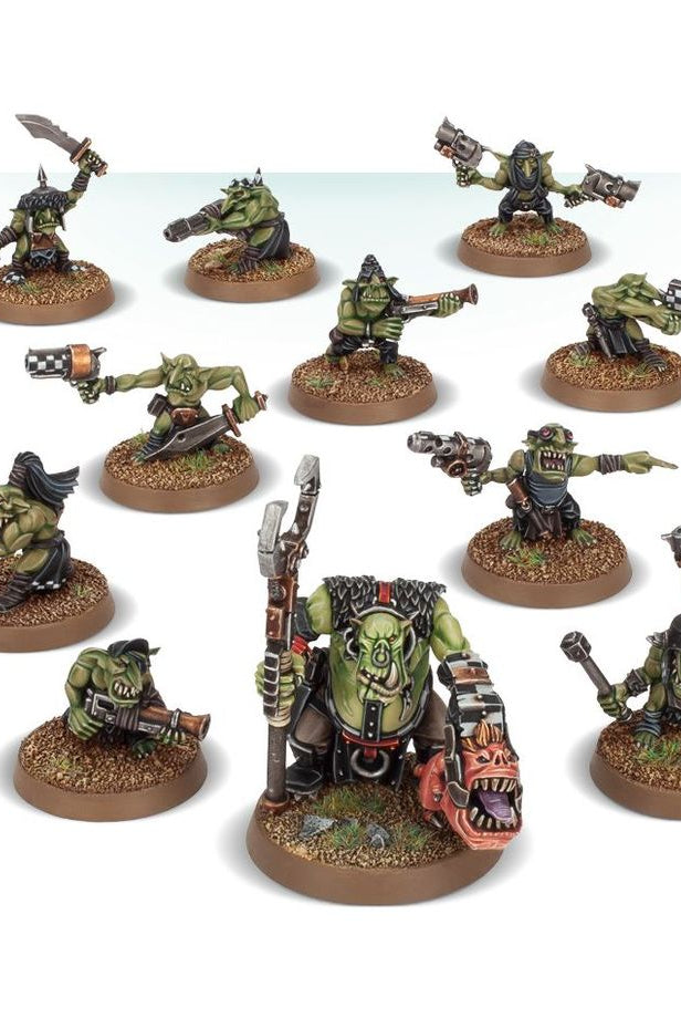Ork Gretchin and Runtherd miniatures