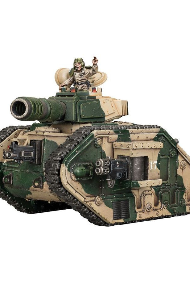 Leman Russ Battle Tank assembled miniature