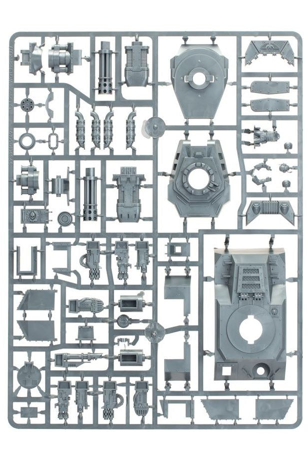 Leman Russ Battle Tank plastic model kit 3