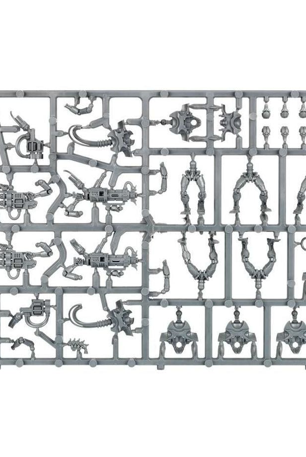 Necron Immortals plastic model kit sprues