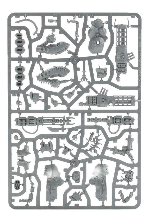 Necron heavy destroyer model kit