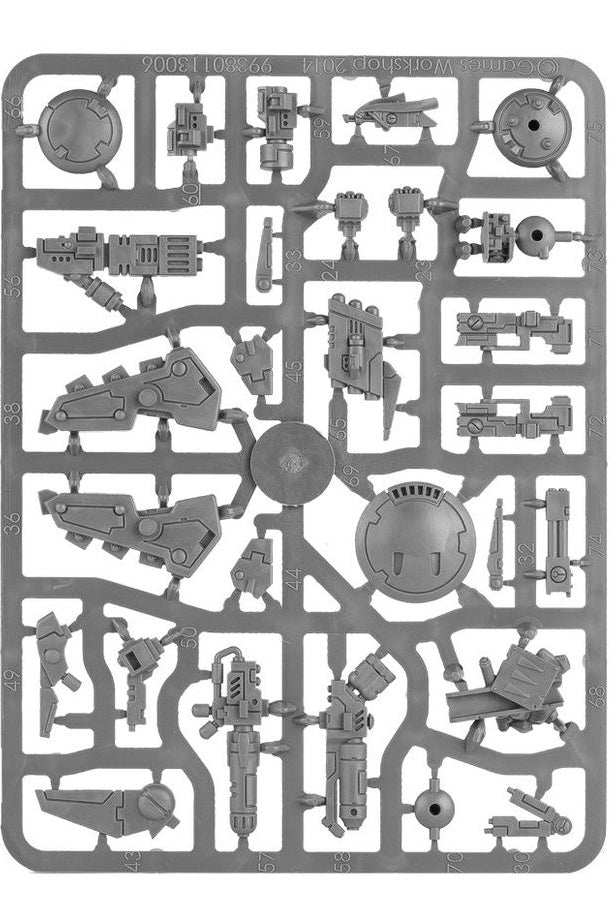 Tau Empire Commander plastic kit sprues3
