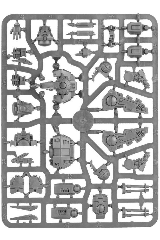 Tau Empire Commander plastic kit sprues2
