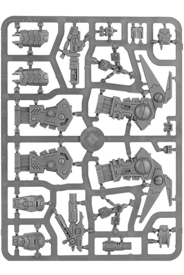 Tau Empire Commander plastic kit sprues1