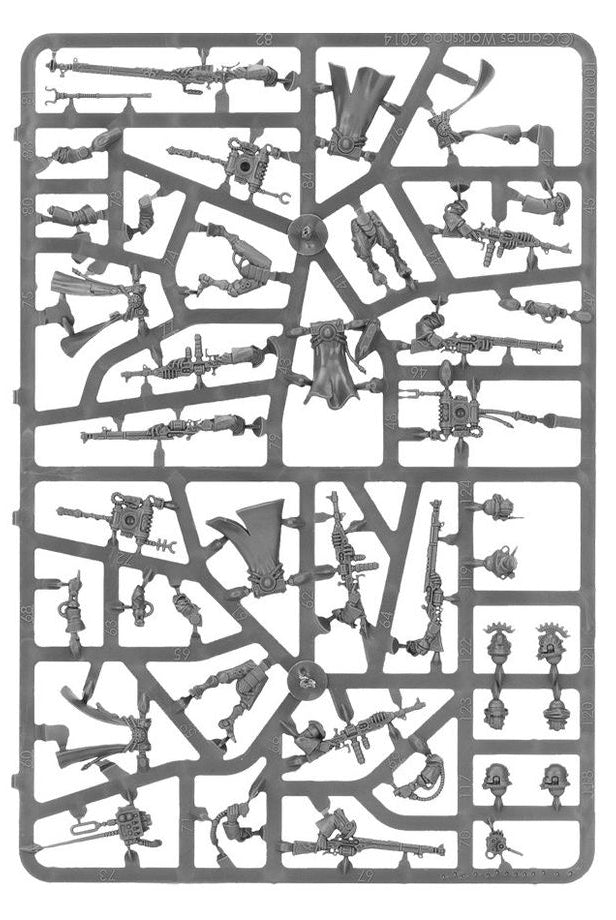 Skitarii Rangers plastic model kit view 3