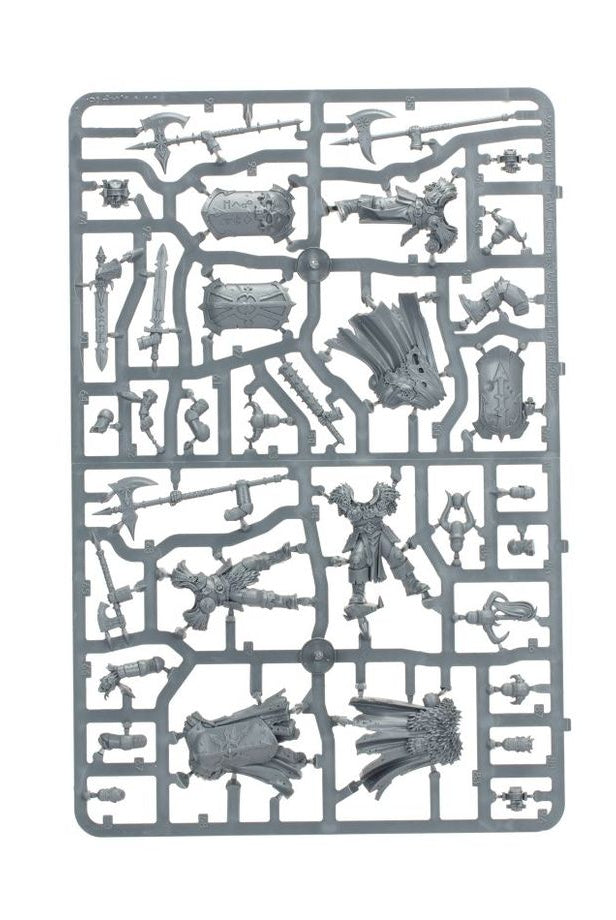 Chaos Warriors Plastic Components and Assembly Options 1