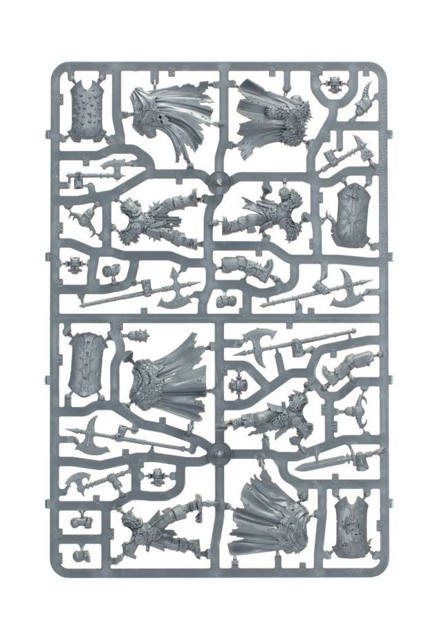Chaos Warriors Plastic Components and Assembly Options 2