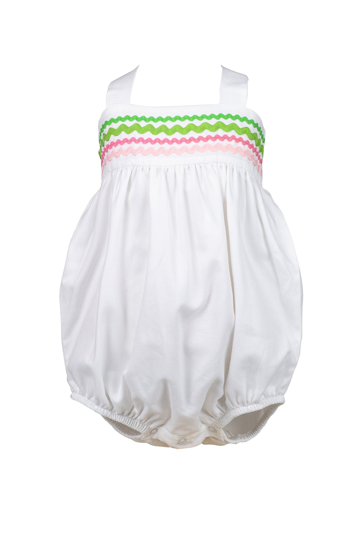 Proper Peony Baby girl bubble - Reese Ric Rac Bubble