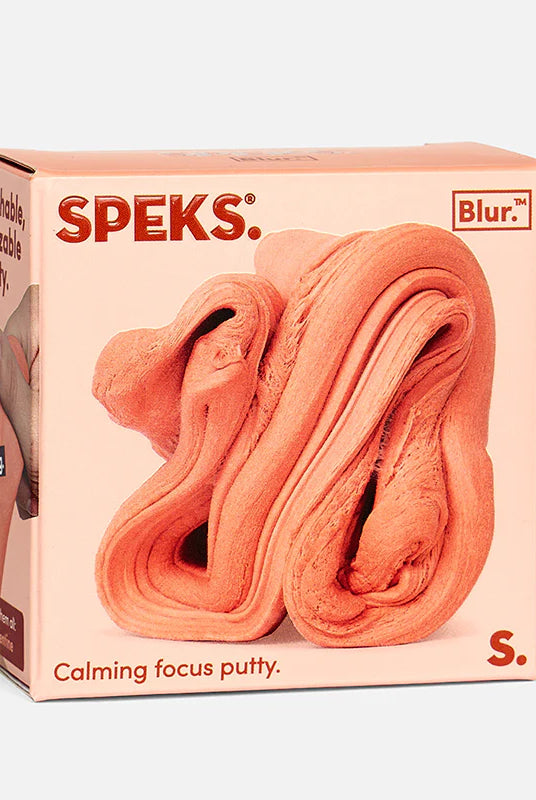 Box of Speks Blur sensory putty.