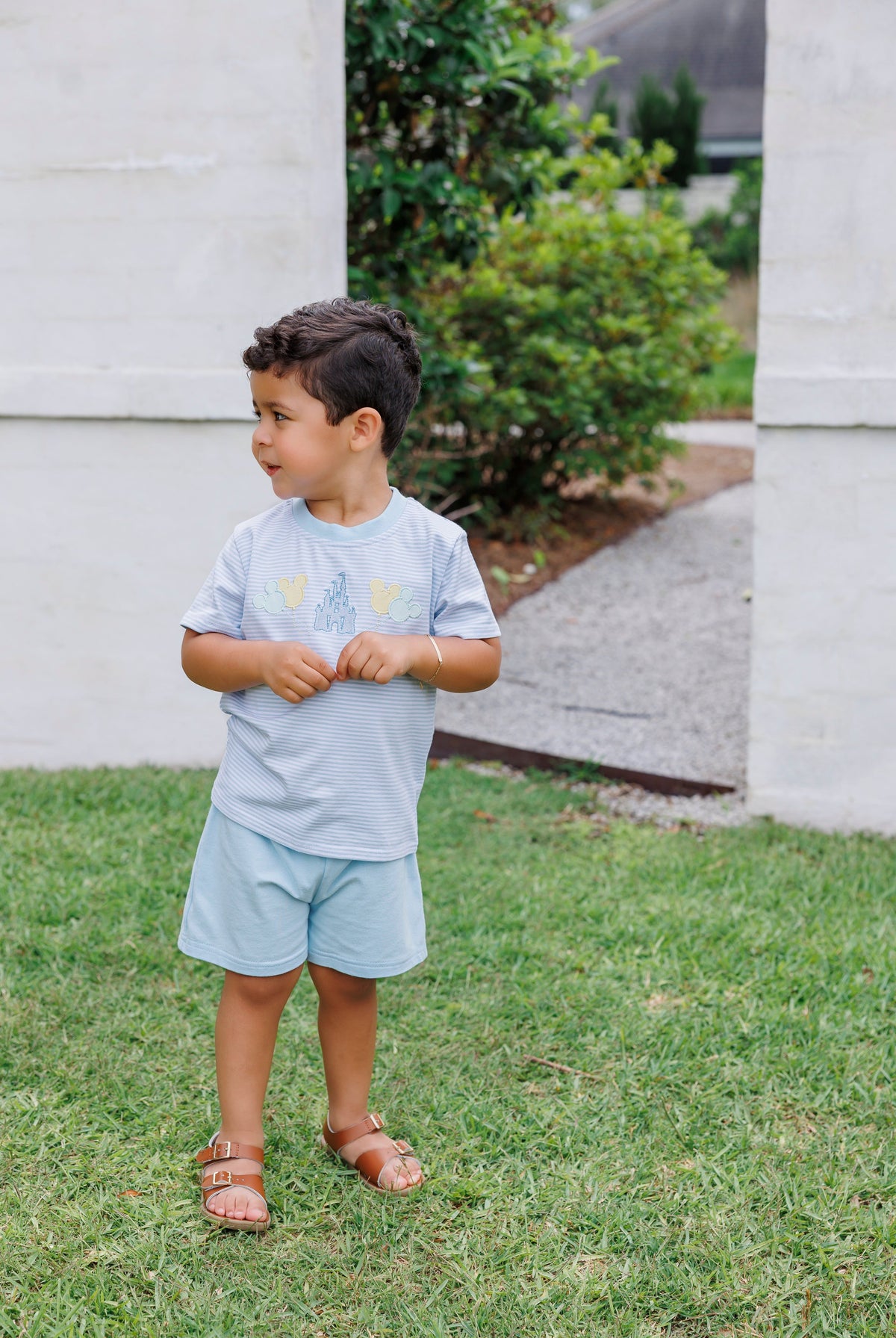 cute toddler boy outfit - mouse ears