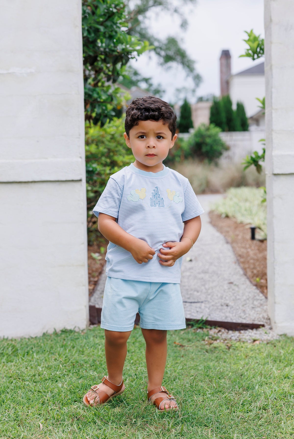 Trotter Street Kids- Boy short set