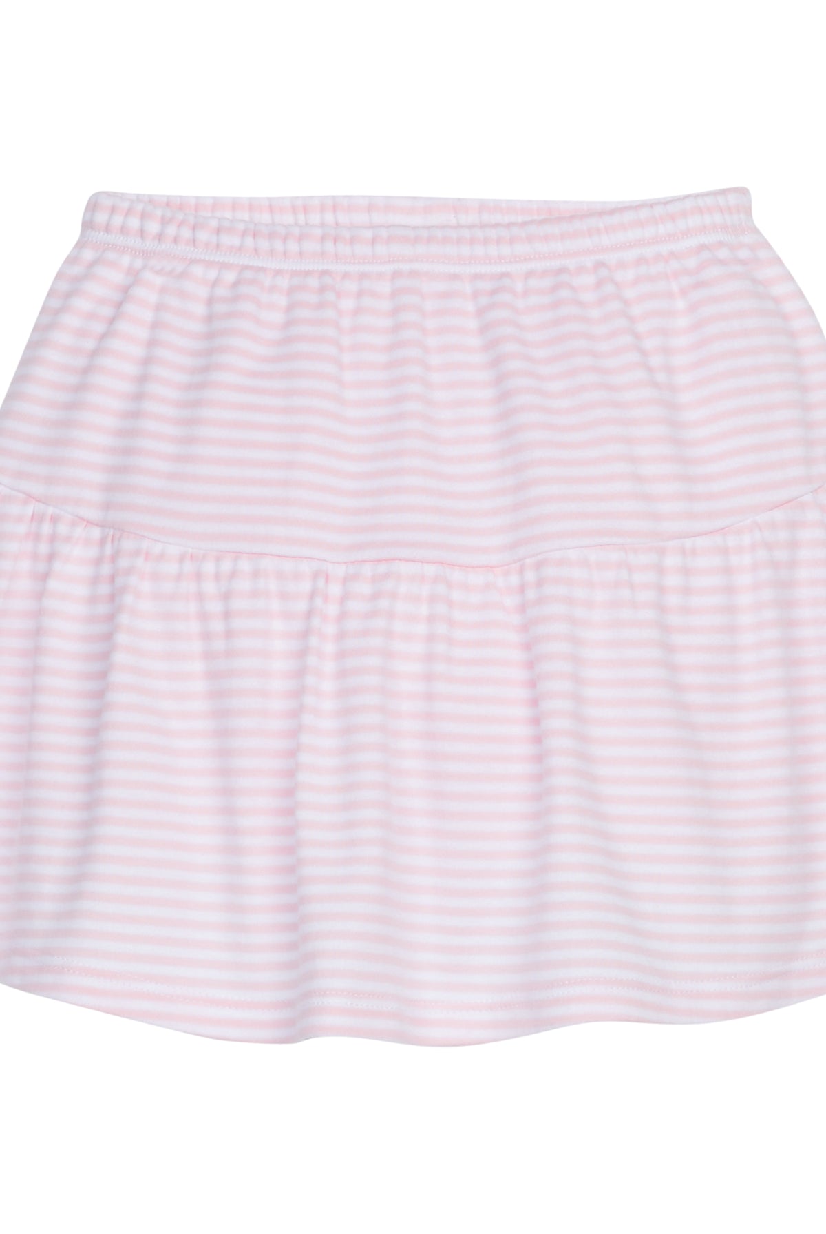Sally Skort Light Pink Stripe by Little English