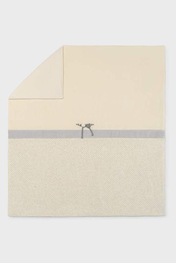 Velour Blanket with bow detail