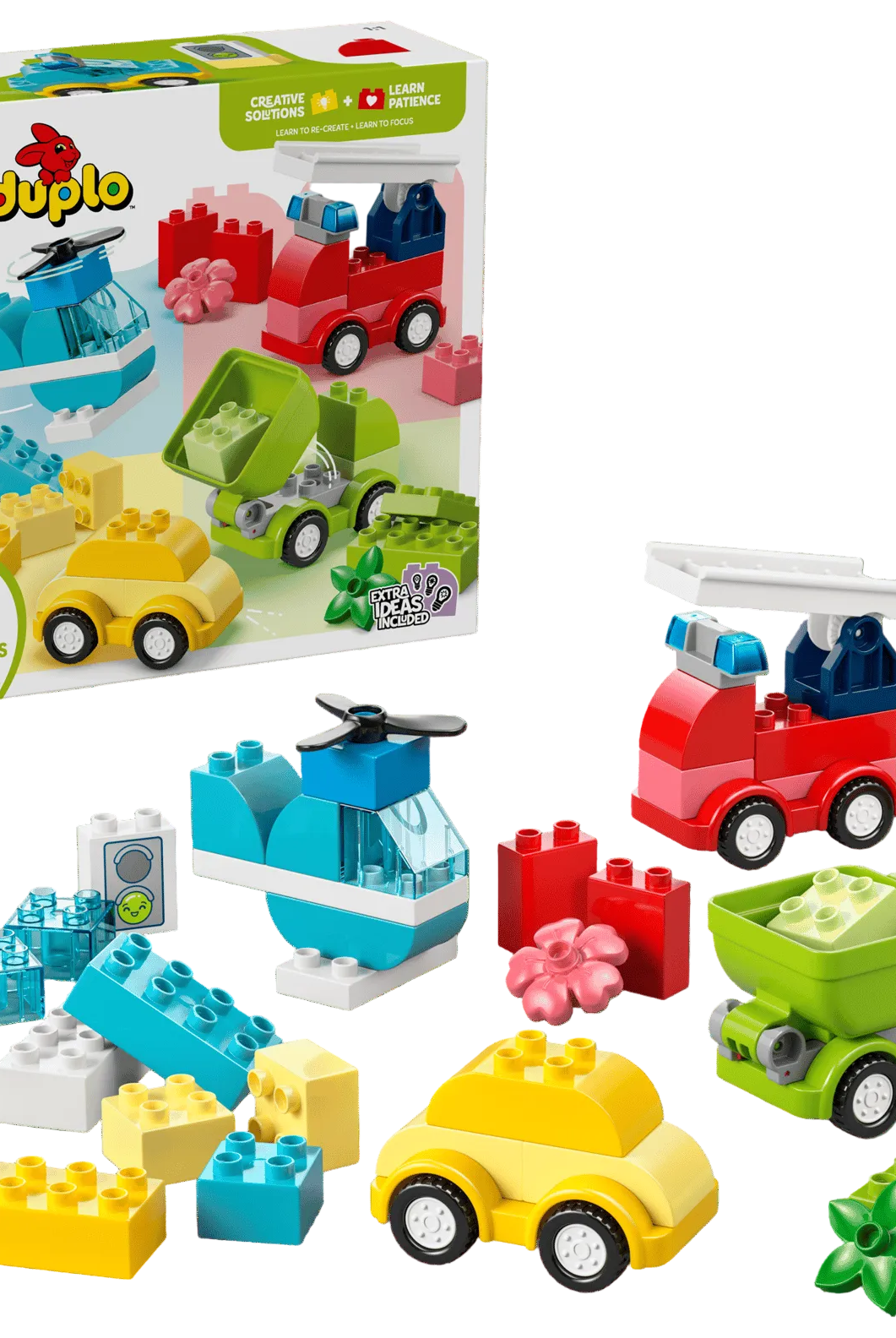 LEGO DUPLO Creative Vehicles 42-piece set for toddlers 18 months and up