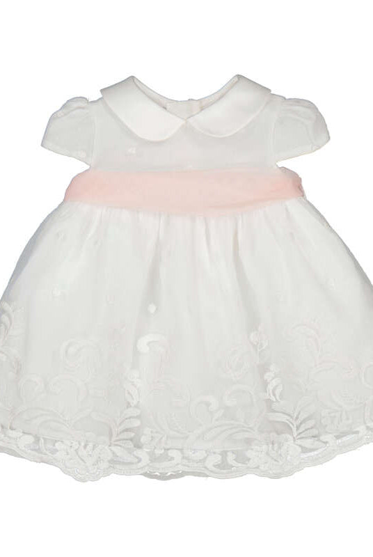 Mayoral Little Girls Lace Special Occasion Dress