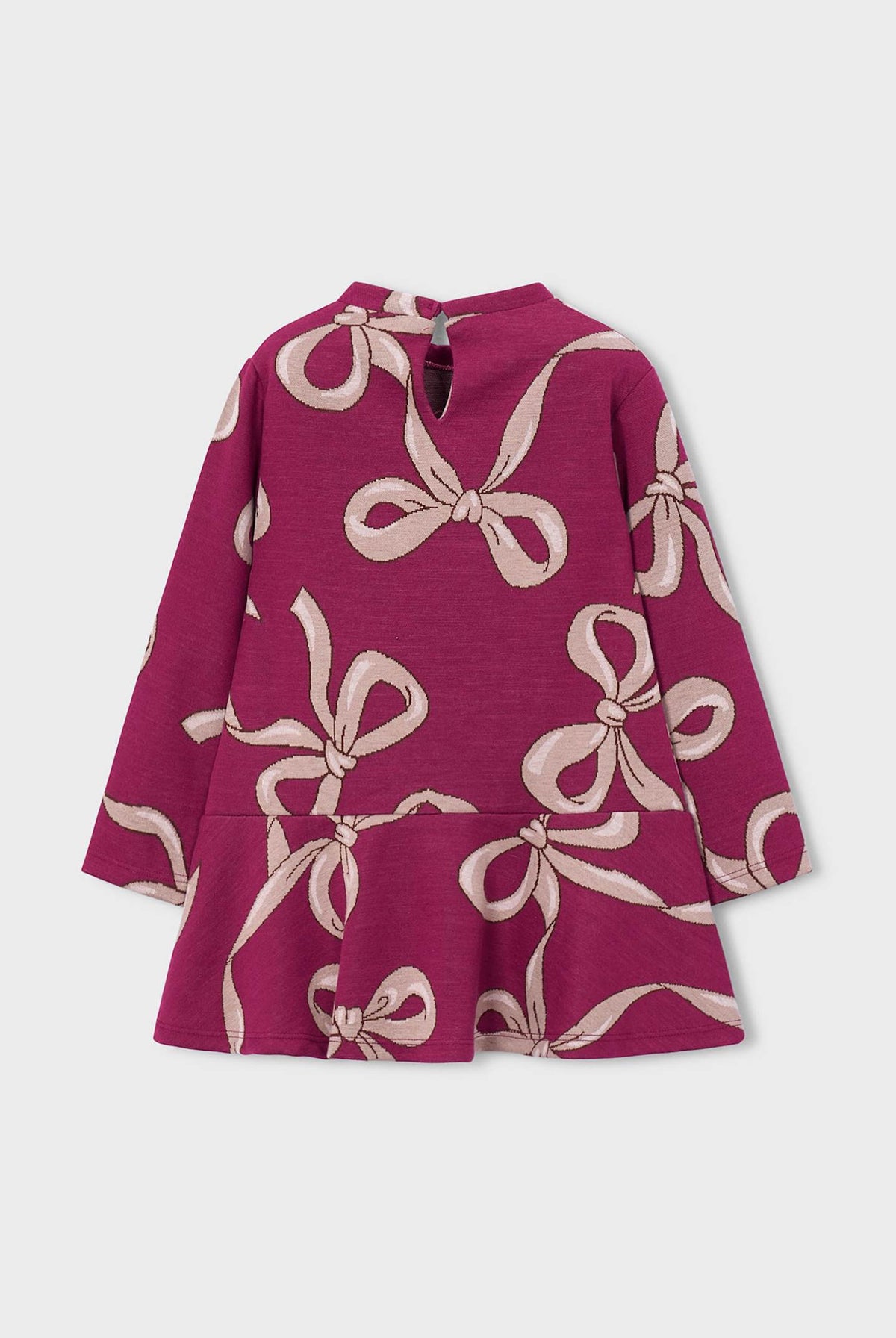 Bow Dress for Girls -Back view