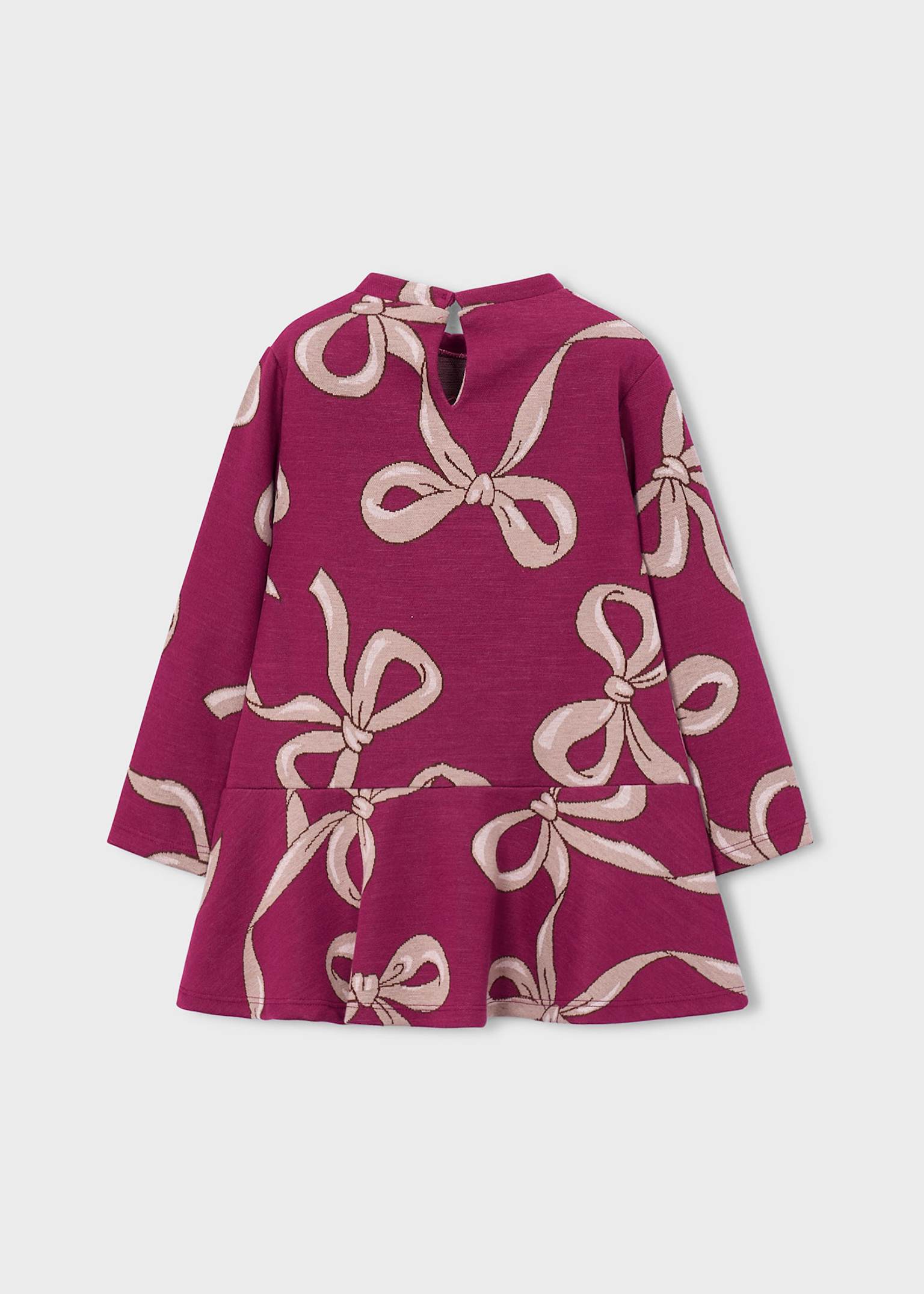 Bow Dress for Girls -Back view