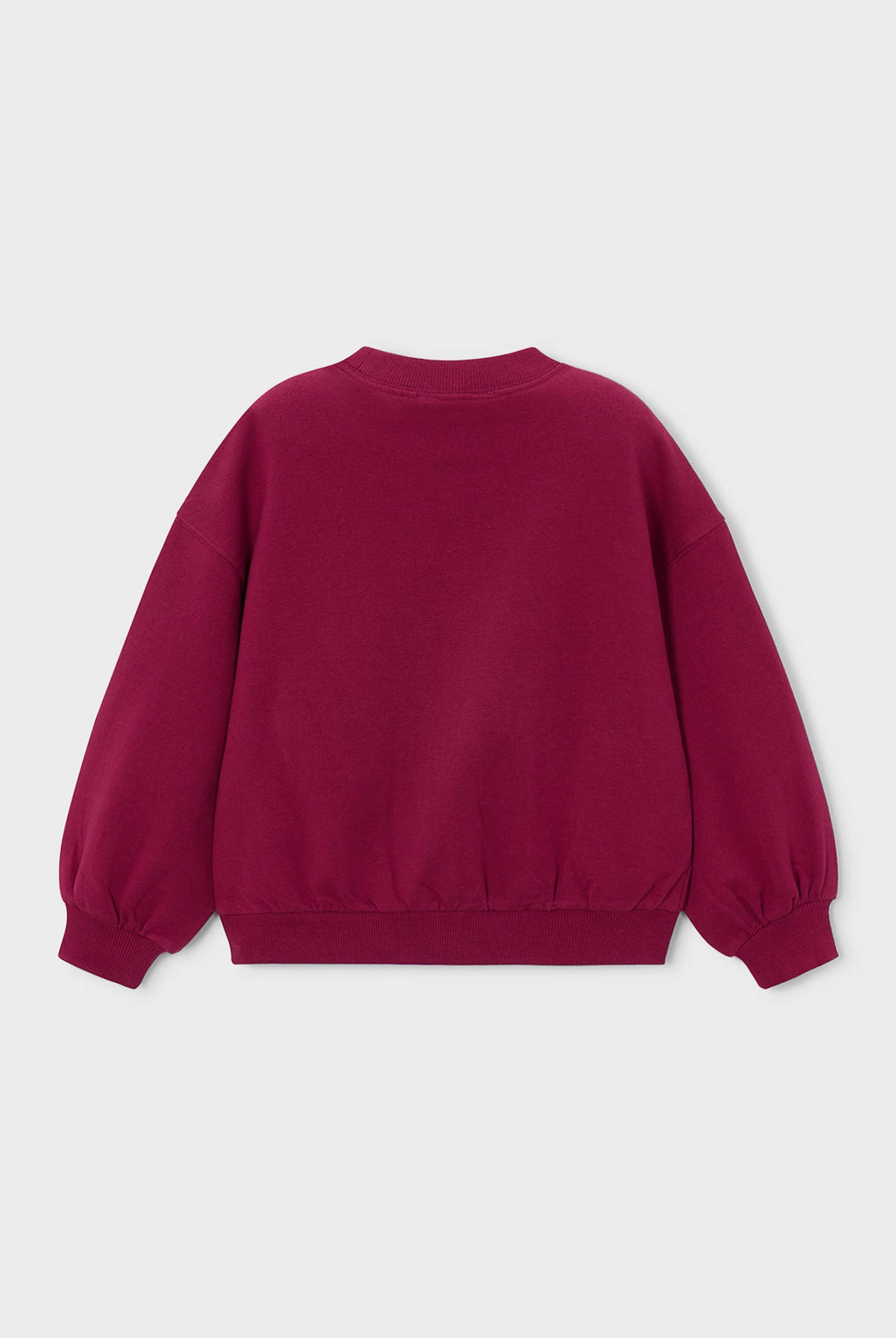 back view of cherrie sweatshirt