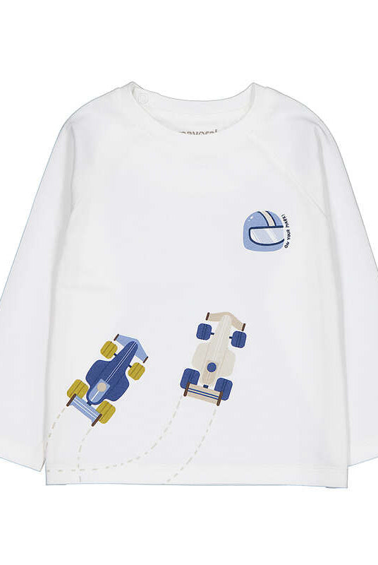 Mayoral Toddler Boy race car tee