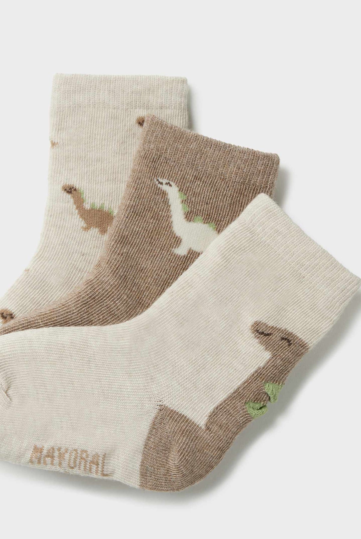 Mayoral Toddler Boy Dinosaur Socks Close up