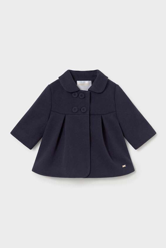 Mayoral Baby Girl Navy Pea Coat
